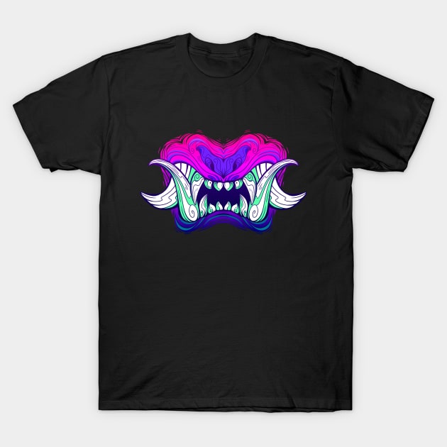 Oni Mouth T-Shirt by ChocolateRaisinFury